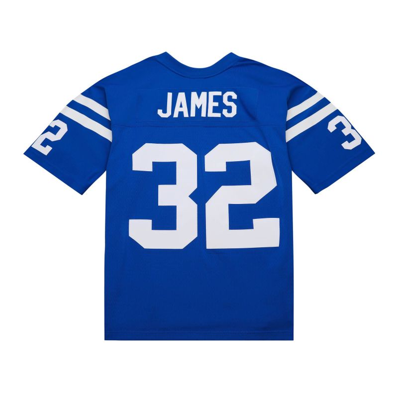 Edgerrin James #32 Indianapolis Colts 1999 Legacy Throwback NFL Jersey Blue view 1