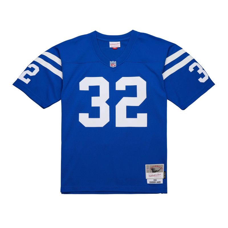 Edgerrin James #32 Indianapolis Colts 1999 Legacy Throwback NFL Jersey Blue view 2