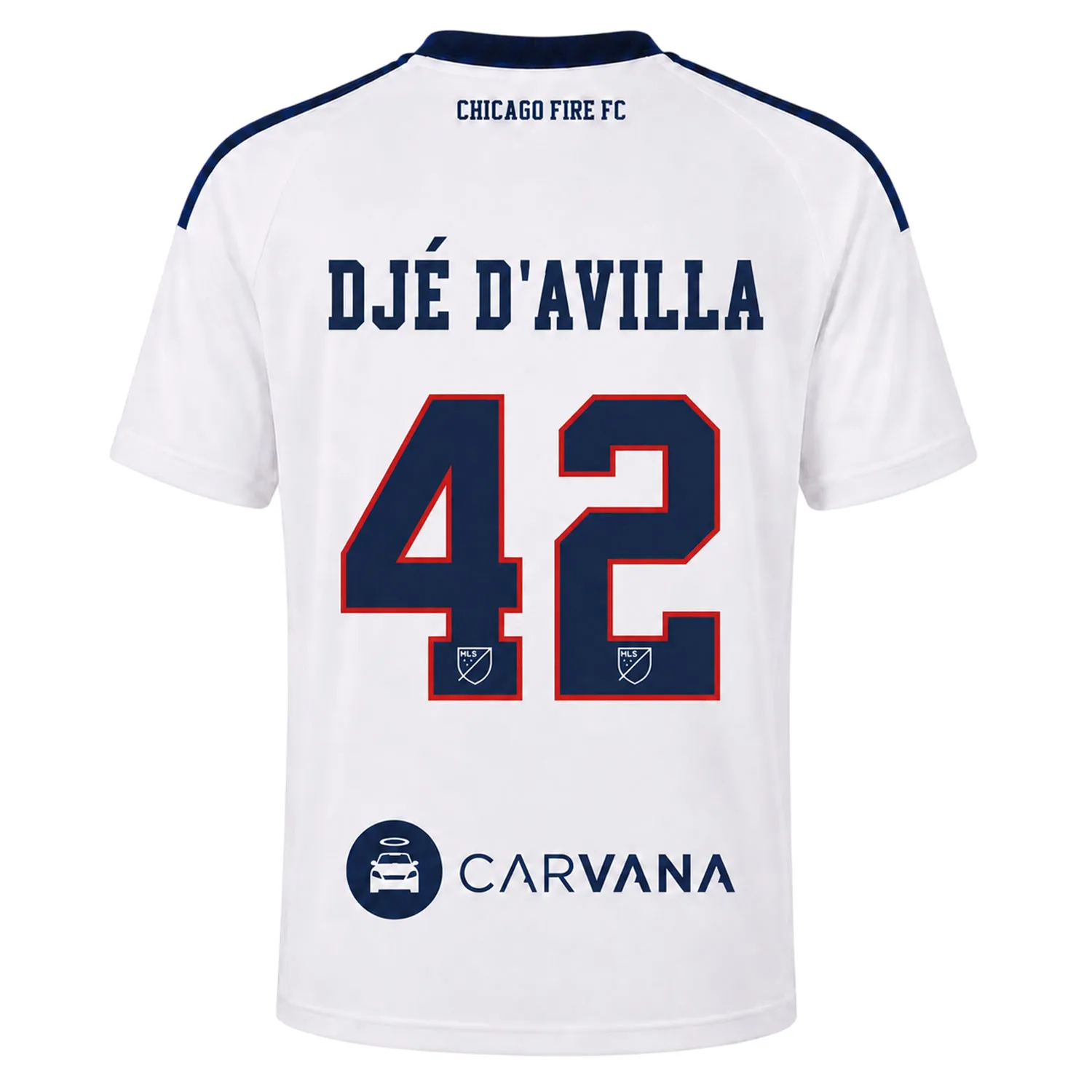 Dje D'avilla Chicago Fire FC Jersey with Epic Fan Apparel