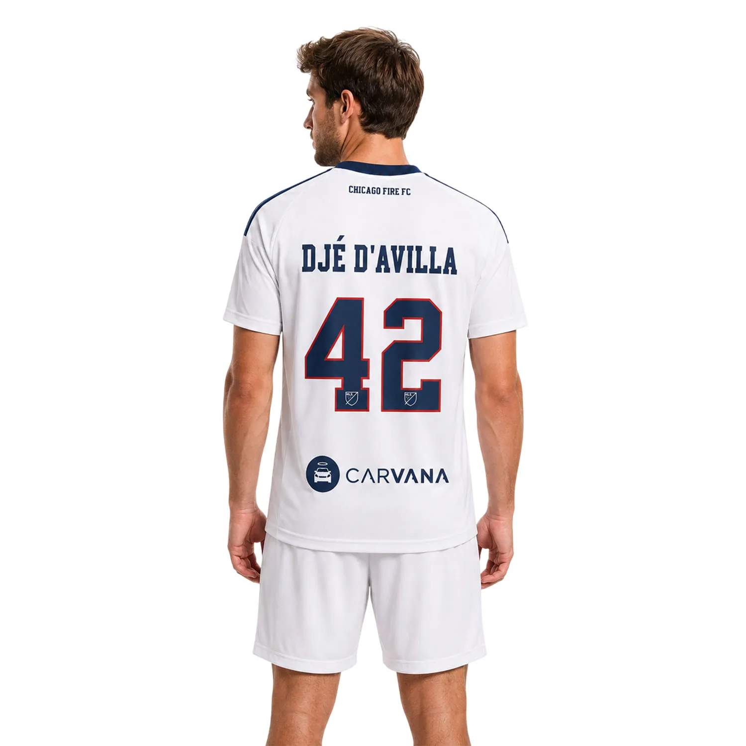 Dje D'avilla Chicago Fire FC Jersey with Epic Fan Apparel
