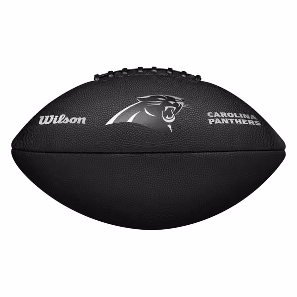 Carolina Panthers Wilson Metallic Premiere Full Size NFL Football view 6