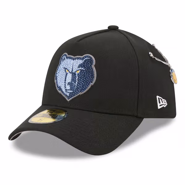 Memphis Grizzlies 2026 NBA Draft On-Stage Crystal 59FORTY A-Frame Fitted Cap Black product photo