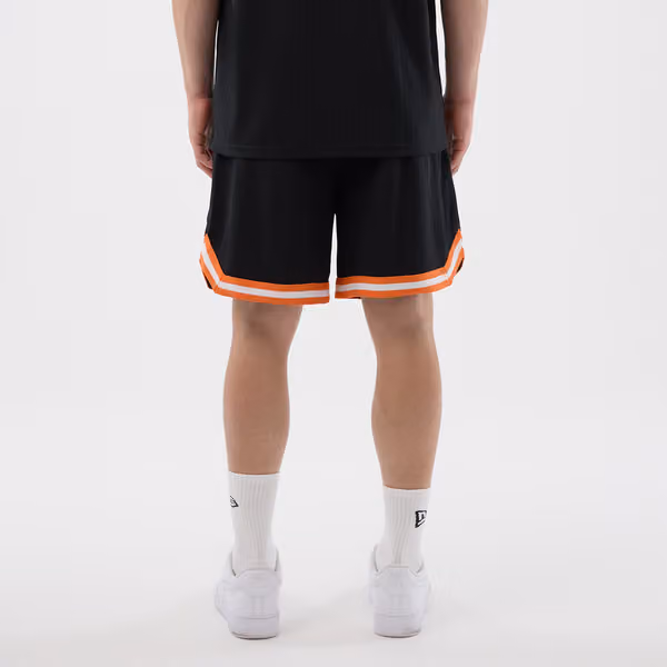 New York Mets Team Arch Oversized MLB Shorts Black view 2