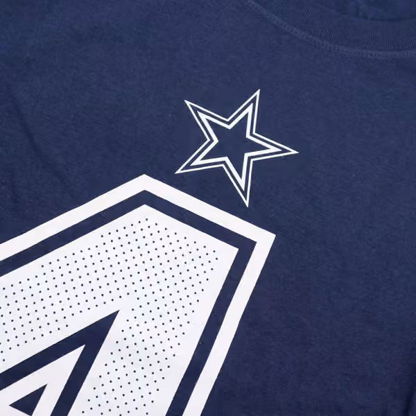 Dak Prescott #4 Dallas Cowboys Nike Player NFL T-Shirt Navy view 5