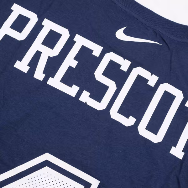Dak Prescott #4 Dallas Cowboys Nike Player NFL T-Shirt Navy view 4