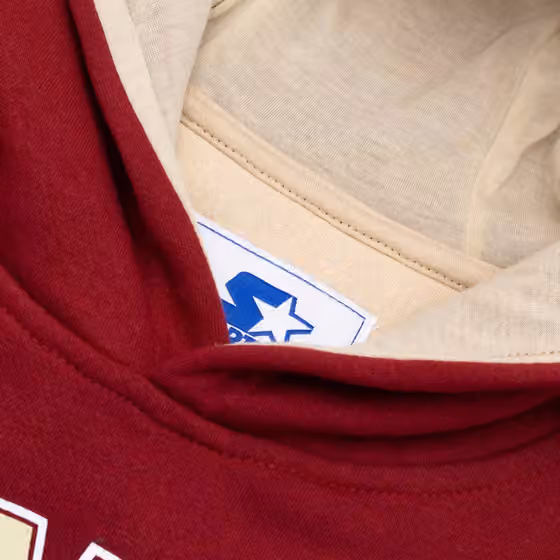 Florida State Seminoles Starter End Zone NCAA Hoodie Red view 4