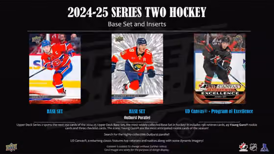 2024/25 Upper Deck Series 2 Hockey NHL Tin Box view 4