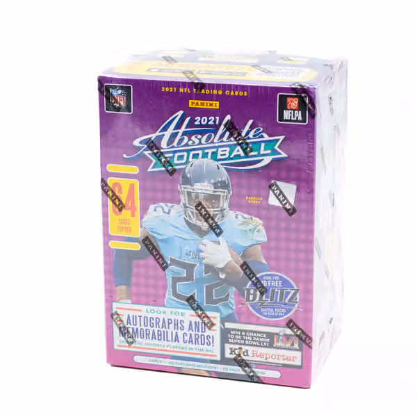 2021 Panini Absolute Football 8-Pack Blaster Box NFL view 1