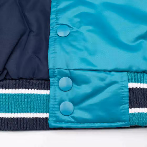 New York Islanders Closer Reversible NHL Varsity Jacket Blue/Teal view 6