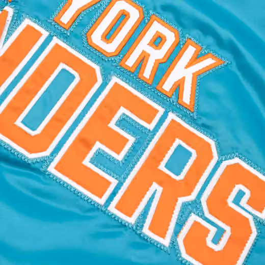 New York Islanders Closer Reversible NHL Varsity Jacket Blue/Teal view 5