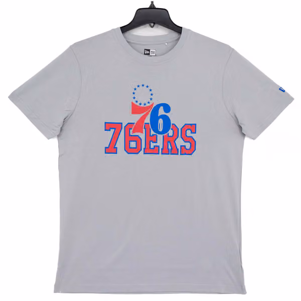 Philadelphia 76ers 2023 NBA Tip-Off New Era T-Shirt view 1