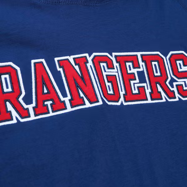New York Rangers Legendary Slub Mitchell & Ness NHL Long Sleeve Hoodie view 3