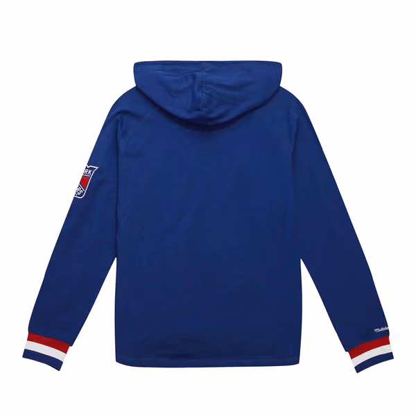 New York Rangers Legendary Slub Mitchell & Ness NHL Long Sleeve Hoodie view 2