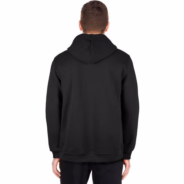 Toronto Raptors 2024 NBA City Edition New Era Hoodie Black view 2