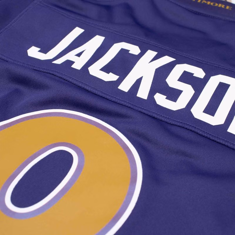 Lamar Jackson #8 Baltimore Ravens 2026 Game NFL Jersey Alternate Purple view 7