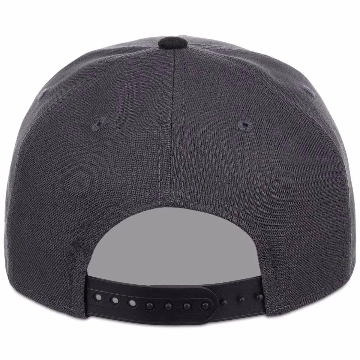 Texas Rangers MLB Graphite x Black FASHION CORE New Era 9FORTY A-Frame detail view