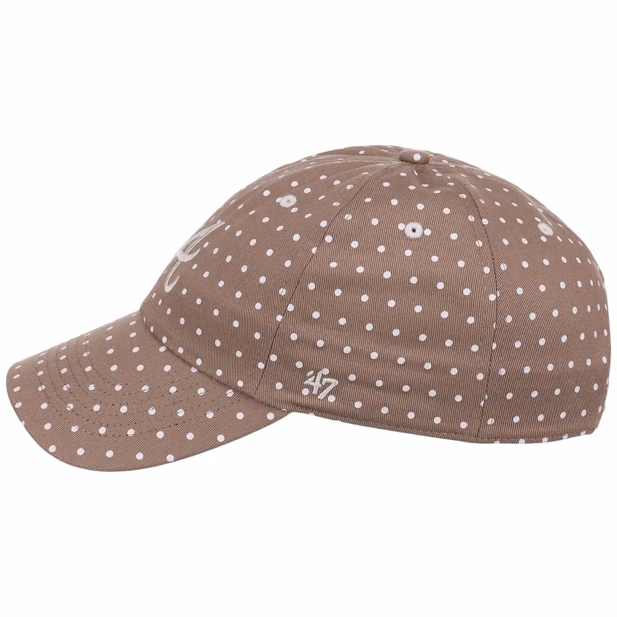 Atlanta Braves MLB Women's Polka Dot '47 Clean Up Collection detail view