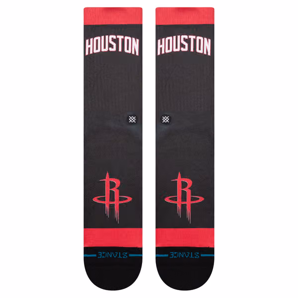Houston Rockets 2025-26 NBA Statement Edition Crew Socks view 2