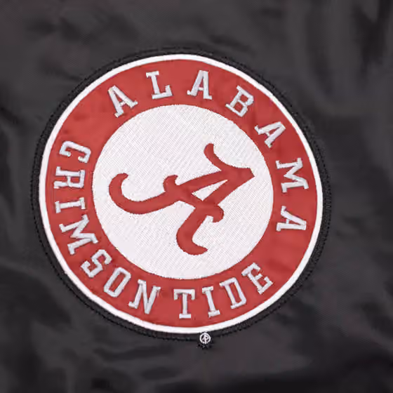Alabama Crimson Tide Starter Scout Varsity NCAA Jacket Navy view 3