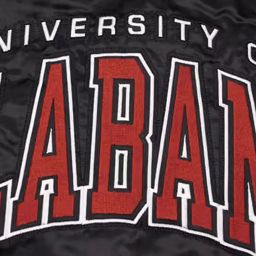 Alabama Crimson Tide Starter Scout Varsity NCAA Jacket Navy view 4