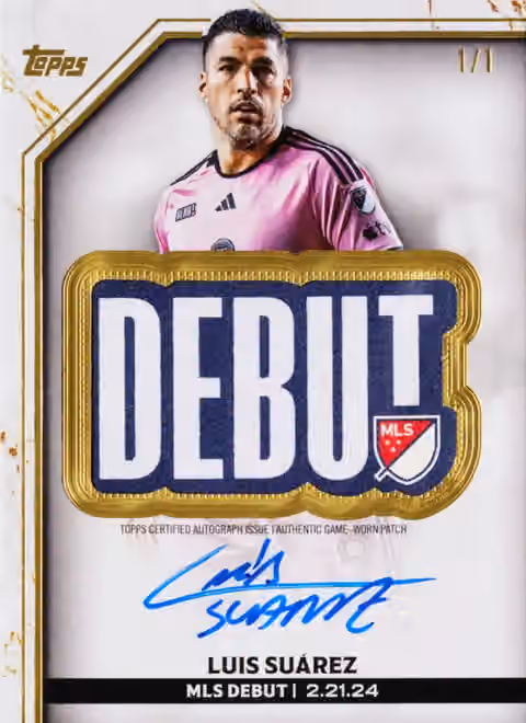 2024 Topps Chrome MLS Soccer Blaster Box view 2