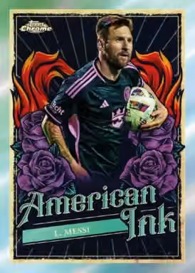 2024 Topps Chrome MLS Soccer Blaster Box view 5