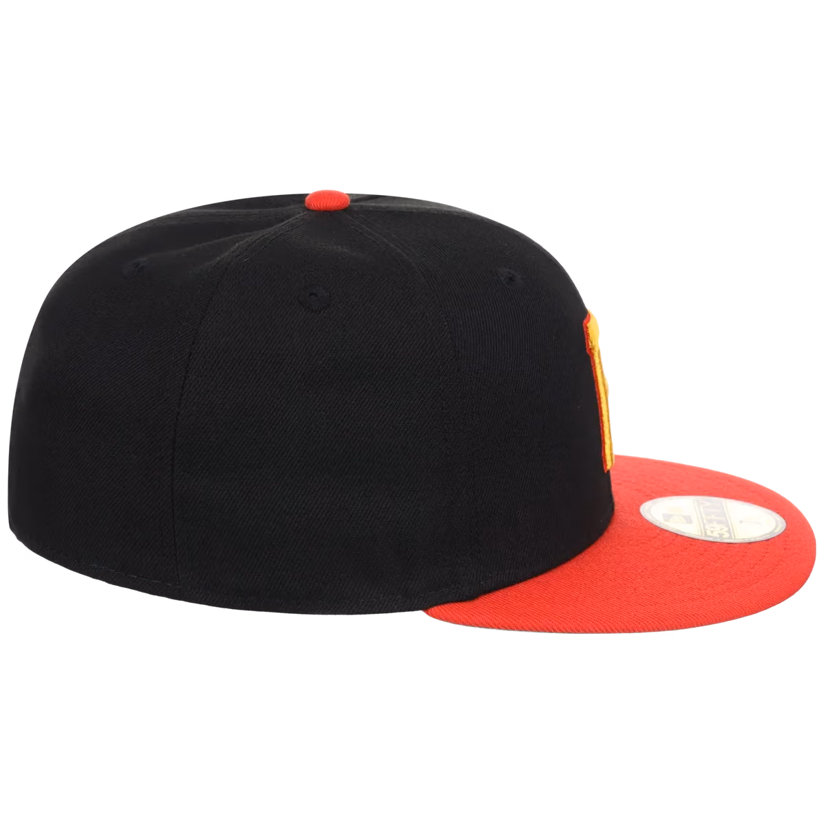 Pittsburgh Pirates MLB Cooperstown Authentic Collection New Era 59FIFTY (Black/Red) detail view