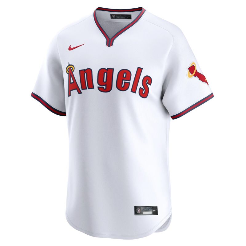 Los Angeles Angels Alternate 2 Nike Limited MLB Jersey White view 1