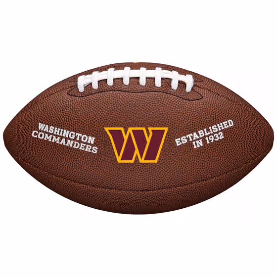 Washington Commanders Backyard Wilson Full Size NFL Football view 1