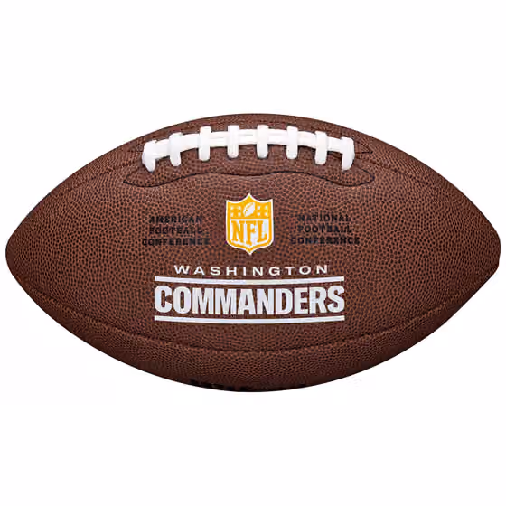 Washington Commanders Backyard Wilson Full Size NFL Football view 2