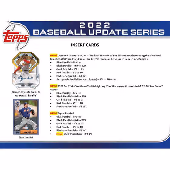 2022 Topps Update Series Baseball MLB Hobby Box view 4
