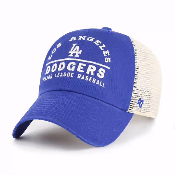Los Angeles Dodgers Windham '47 Clean Up Trucker NHL Cap Blue product photo