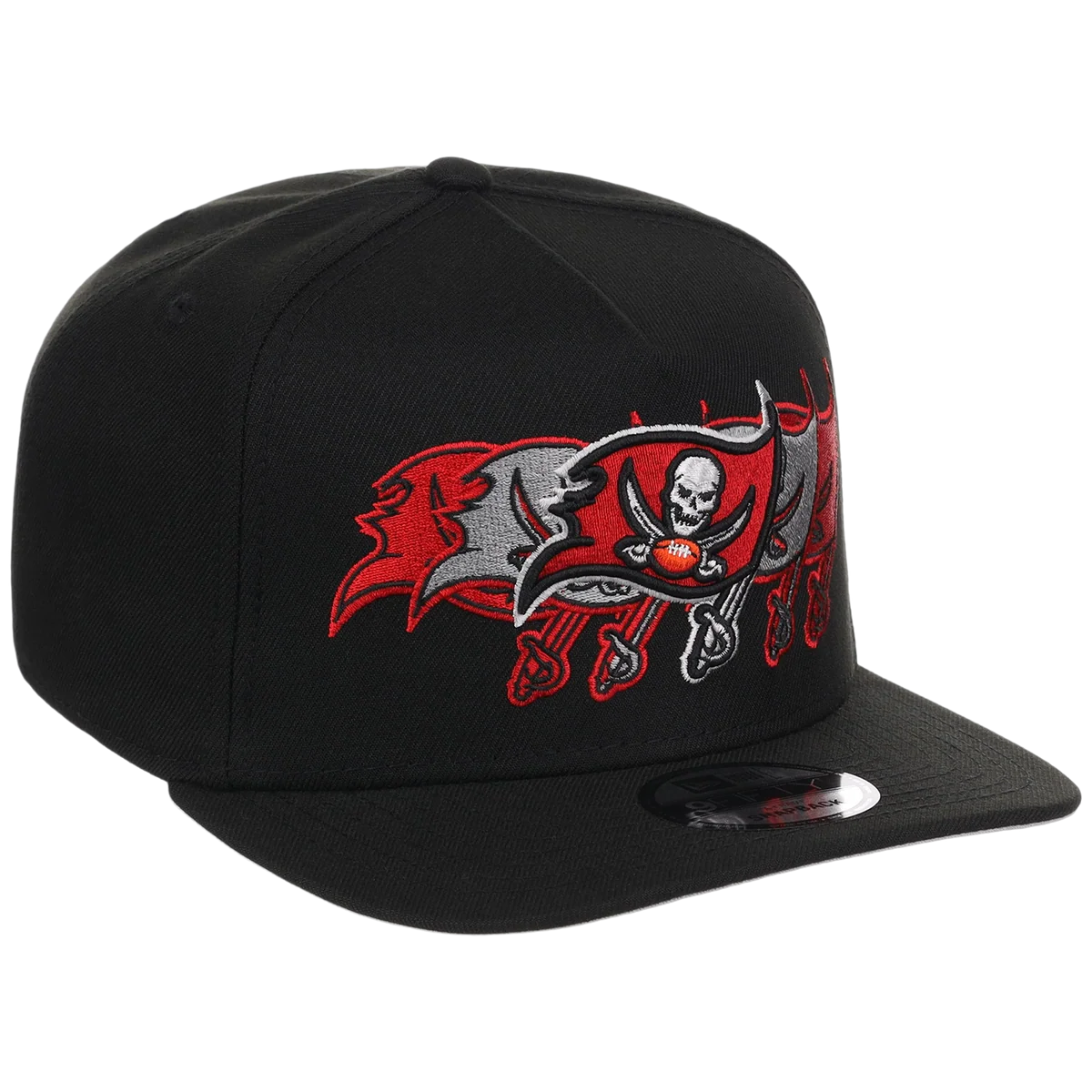 Tampa Bay Buccaneers NFL Seismic New Era 9FIFTY A-Frame front view
