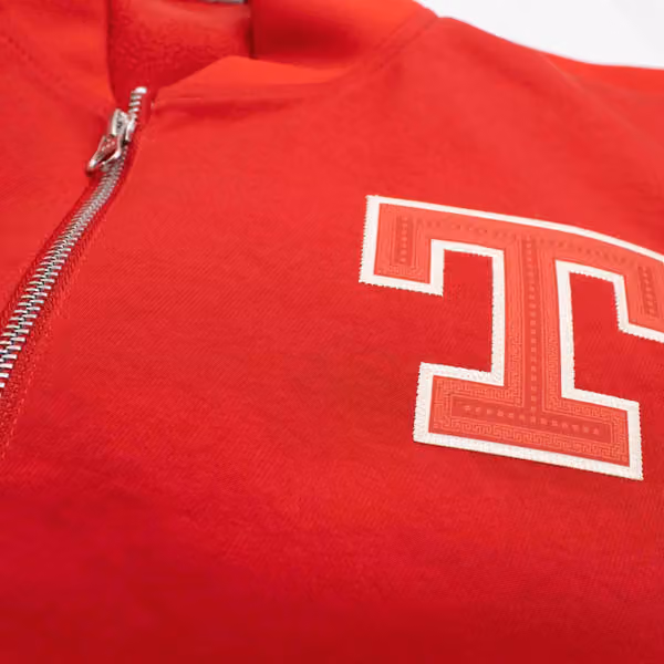Texas Rangers City Connect 2026 MLB Authentic Dugout Bomber Jacket Red view 4