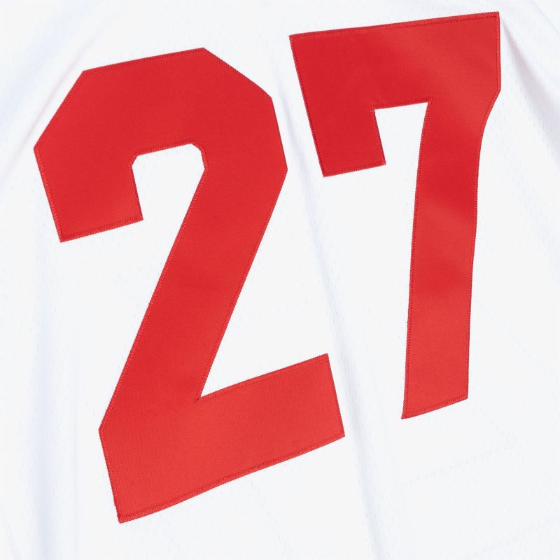 Eddie George #27 Ohio State Buckeyes 1995 Legacy NCAA Jersey White view 4