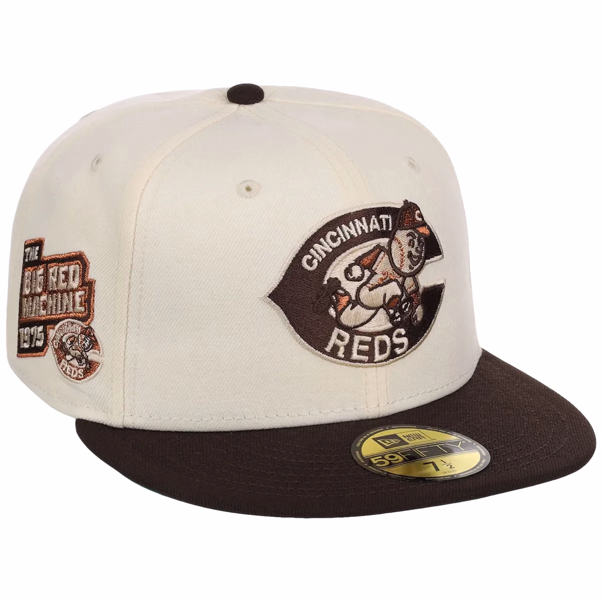 Cincinnati Reds MLB Walnut Reserve New Era 59FIFTY front view