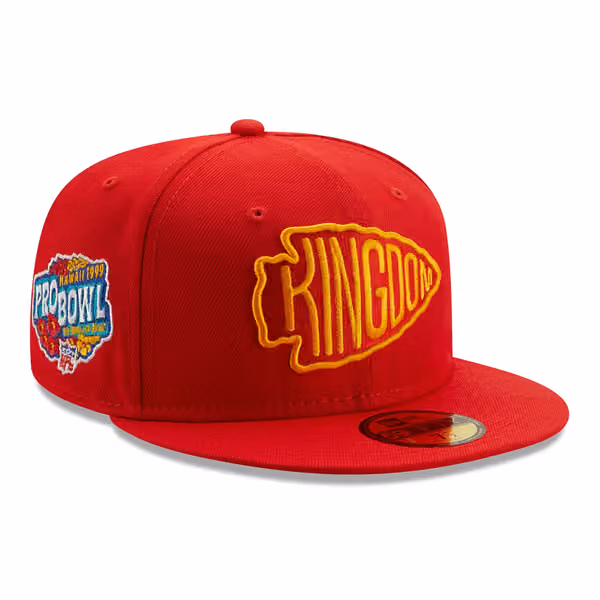Kansas City Chiefs 1999 Pro Bowl New Era 59FIFTY Fitted NFL Cap Red product photo
