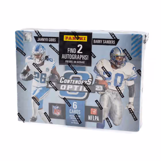 2023 Panini Contenders Optic Football NFL Hobby Box view 1