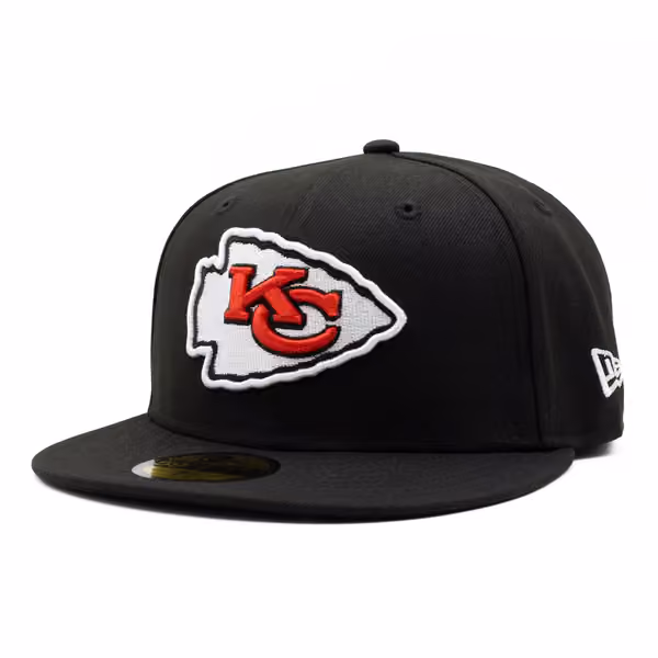 Kansas City Chiefs Team Logo New Era 59FIFTY Fitted NFL Cap product photo