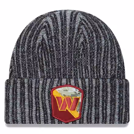 Washington Commanders 2023 NFL Salute to Service New Era Knit Hat product photo