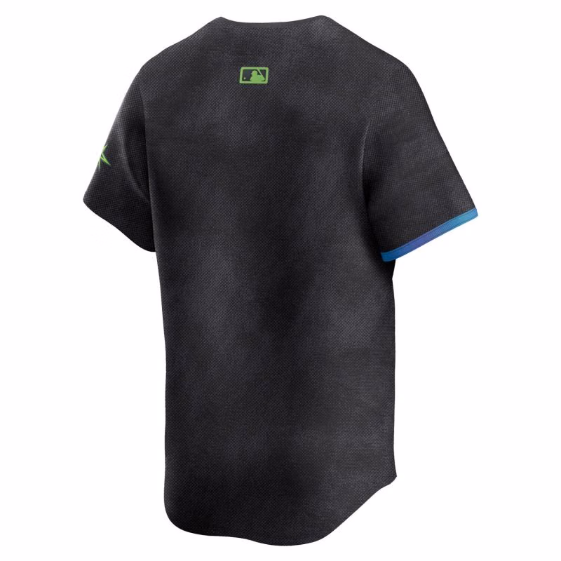 Tampa Bay Rays Limited City Connect MLB Jersey Dark Gray view 2