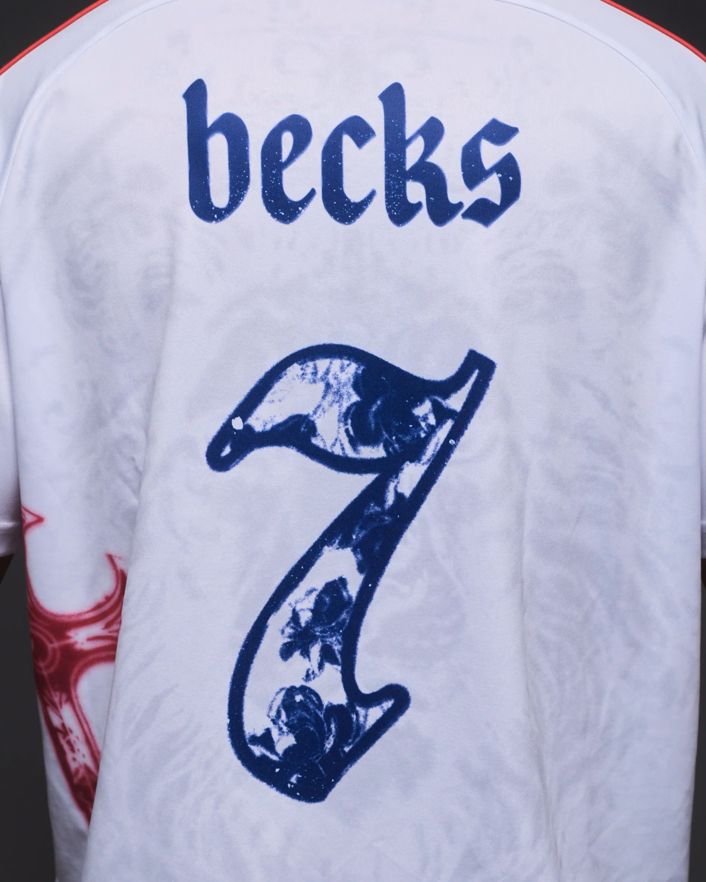 Jersevo Custom Personalized Becks Retro Jersey back view