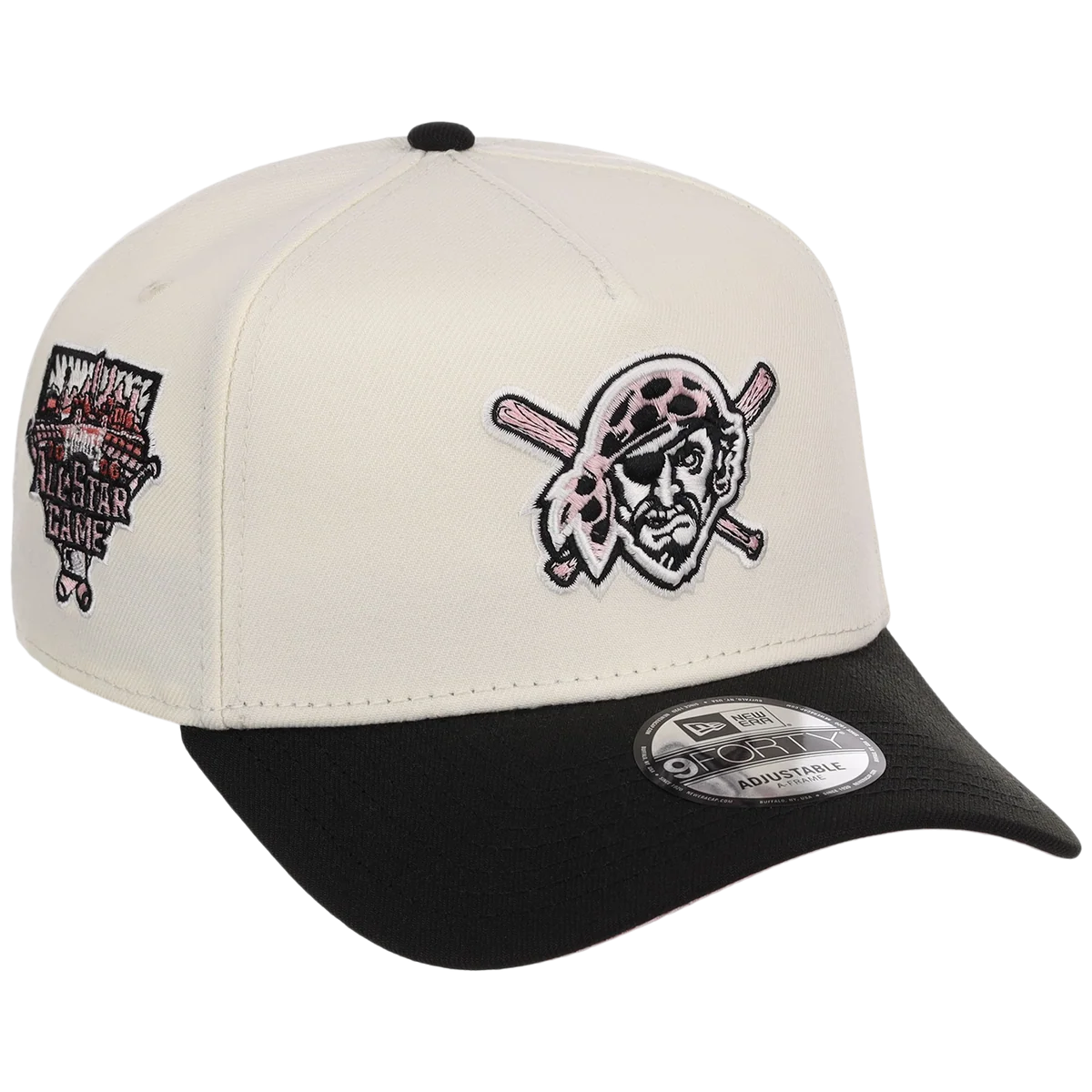 Pittsburgh Pirates MLB Chrome Blinky New Era 9FORTY A-Frame front view