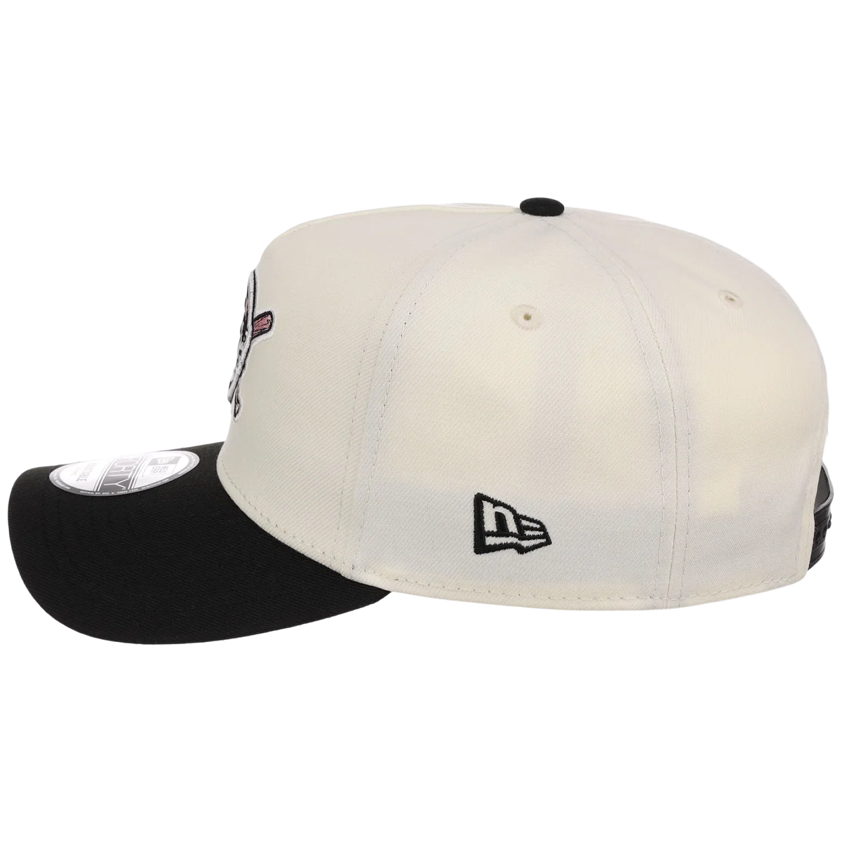Pittsburgh Pirates MLB Chrome Blinky New Era 9FORTY A-Frame detail view