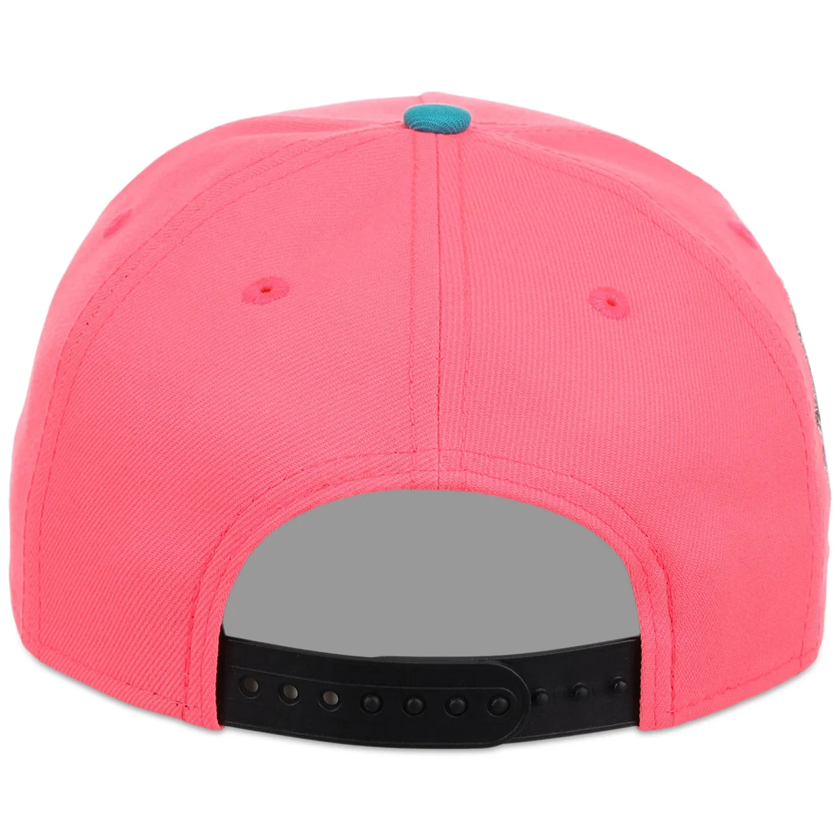 Florida Marlins MLB Flipmode 2.0 New Era 9FORTY A-Frame (Pink/Black/Gray) detail view