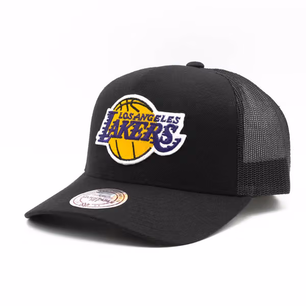 Los Angeles Lakers Classic Team Logo Mitchell & Ness NBA Trucker Cap product photo