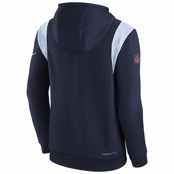 Tennessee Titans 2022 NFL On-Field Sideline Therma Hoodie (YOUTH) view 3