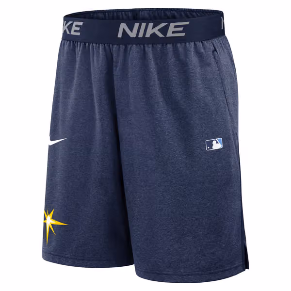 Tampa Bay Rays 2025 MLB Authentic Collection Nike Shorts Navy view 2