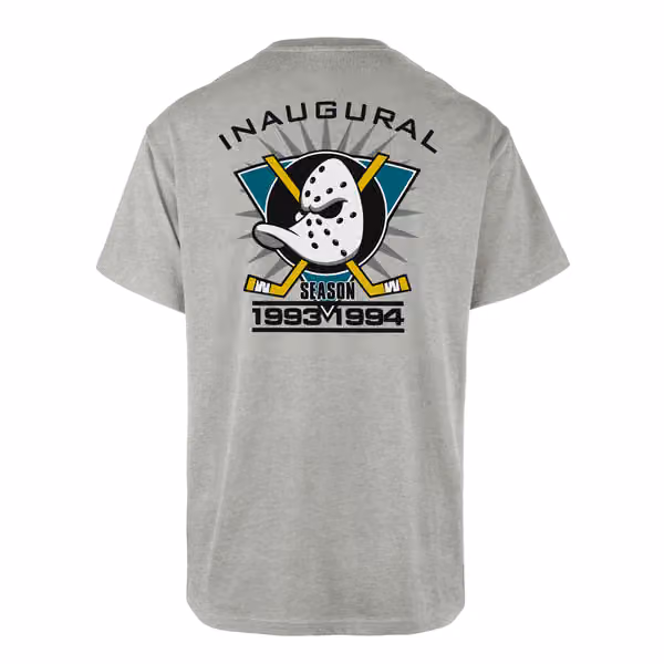 Anaheim Ducks 1993 Inaugural Season '47 Echo NHL T-Shirt view 2