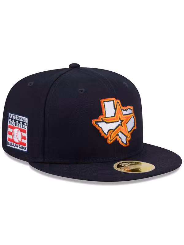 Houston Astros 2026 MLB Hall of Fame 59FIFTY Fitted Cap Navy product photo